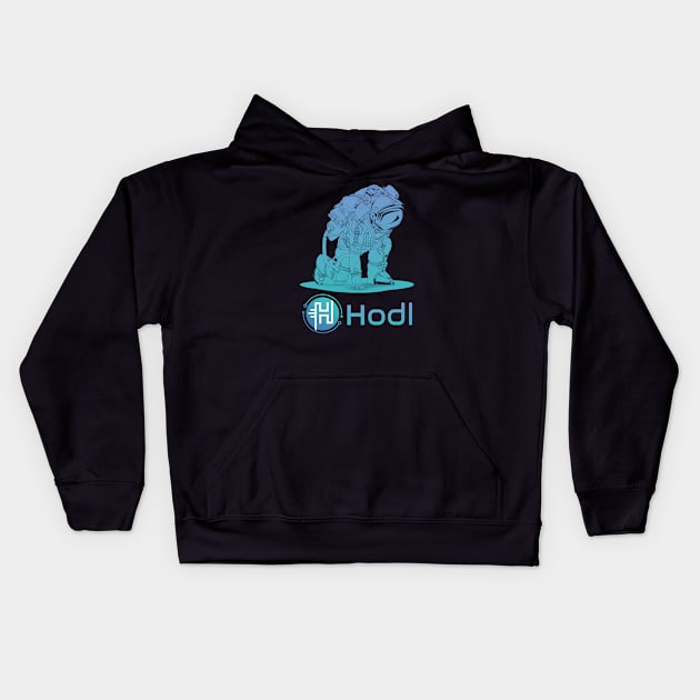 Hodl token Crypto Hodl coin Hodl token coin token Crytopcurrency Kids Hoodie by JayD World